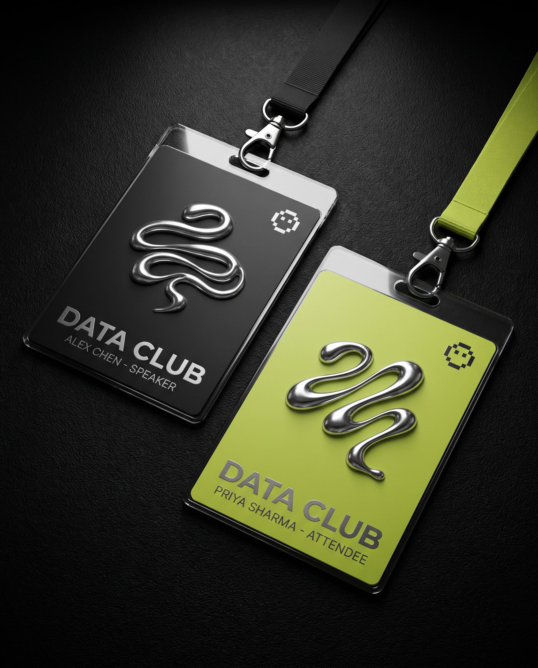 DATA CLUB — Event branding