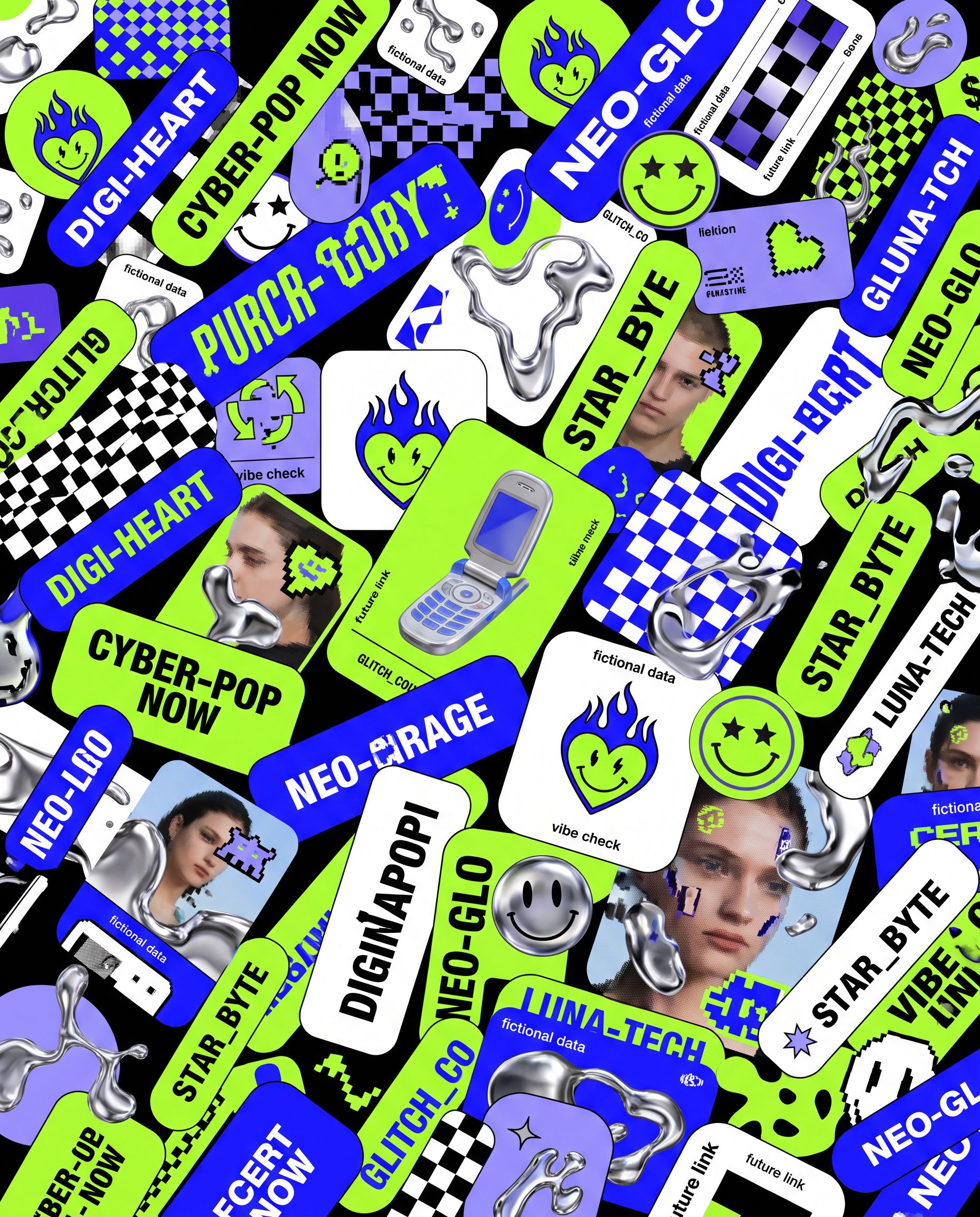 GRAZIA — Sticker system