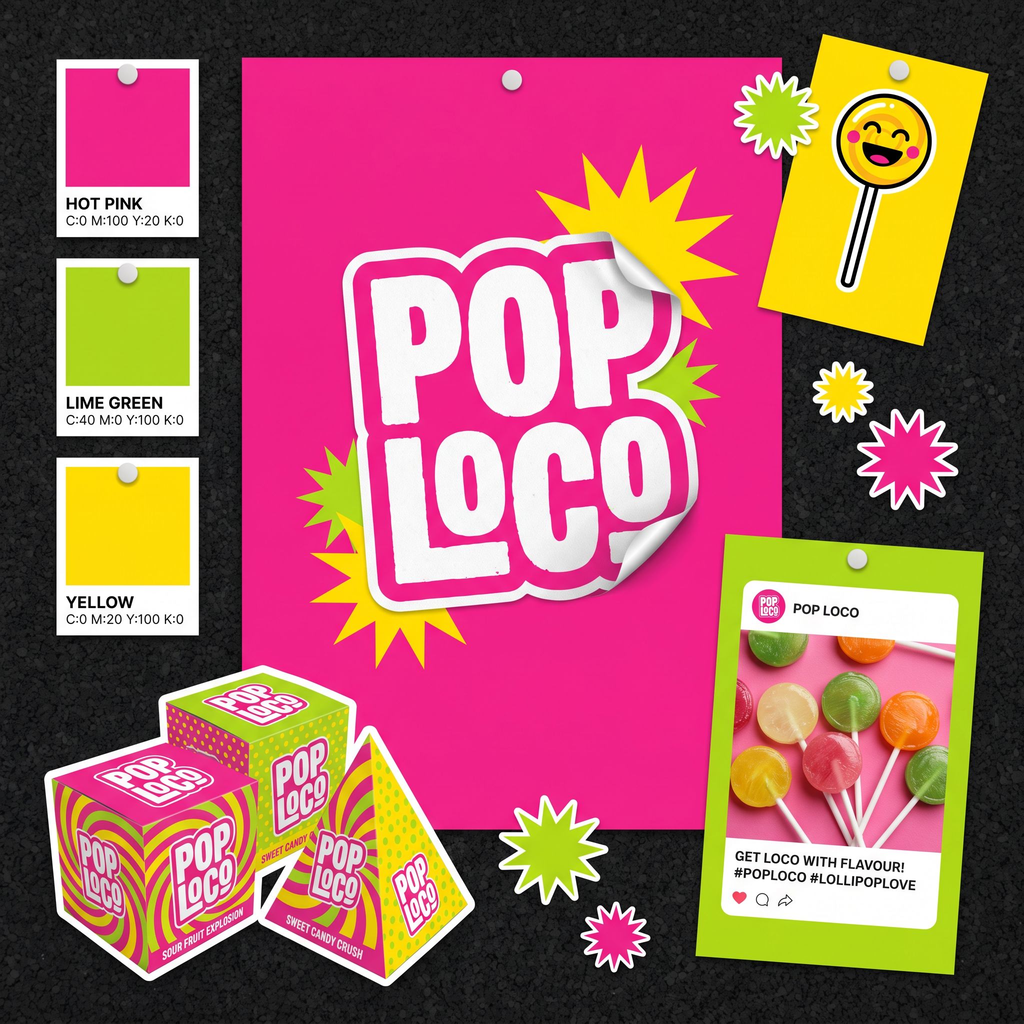 POP LOCO — Brand identity